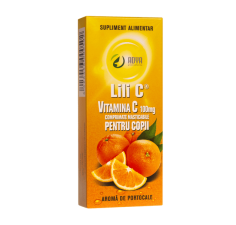 Vitamina C pentru copii aroma portocala, 100mg, Adya Green Pharma