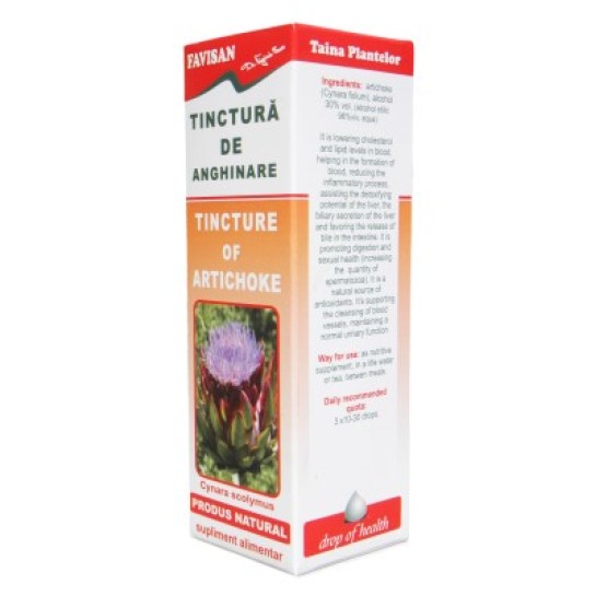 Tinctura anghinare 50ml, Favisan