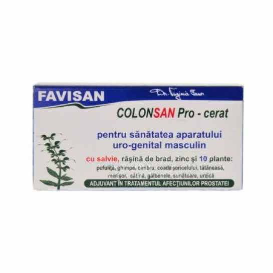 ColonSan Pro-cerat, 10 supozitoare, Favisan