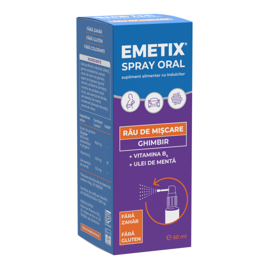 Emetix spray, 50ml, Fiterman Pharma