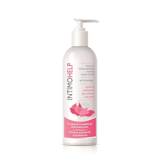 Intimohelp Emulsie hipoalergenica, igiena intima, 400ml, Zdrovit