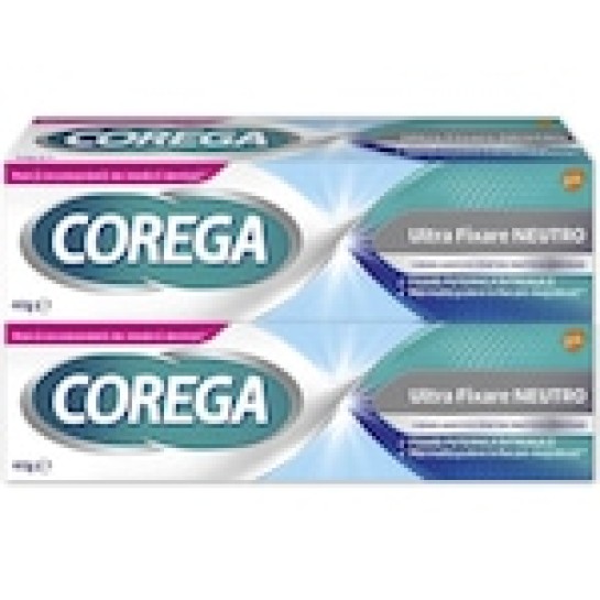 Corega kit Ultra Fixare Neutro 40g 1+1, Gsk