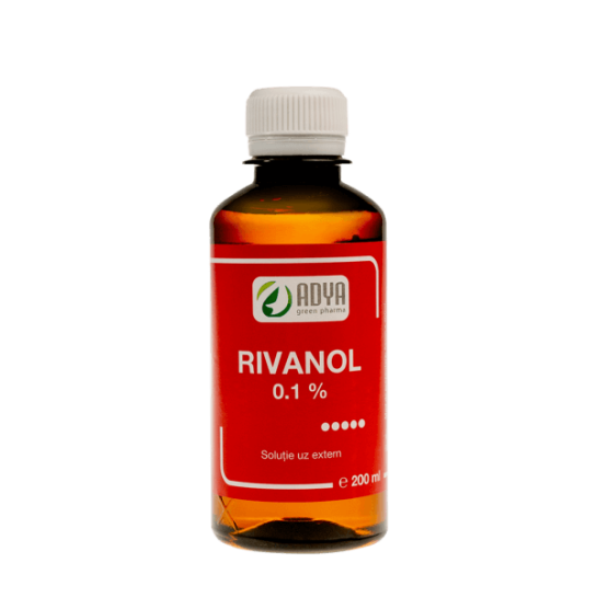 Rivanol 0.1%, 200ml, Adya Green Pharma (elaborare)