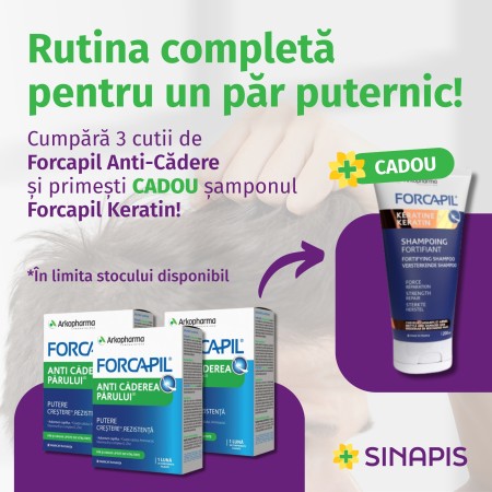 Forcapil comprimate + sampon cadou