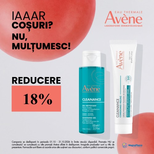 AVENE CLEANANCE 18%