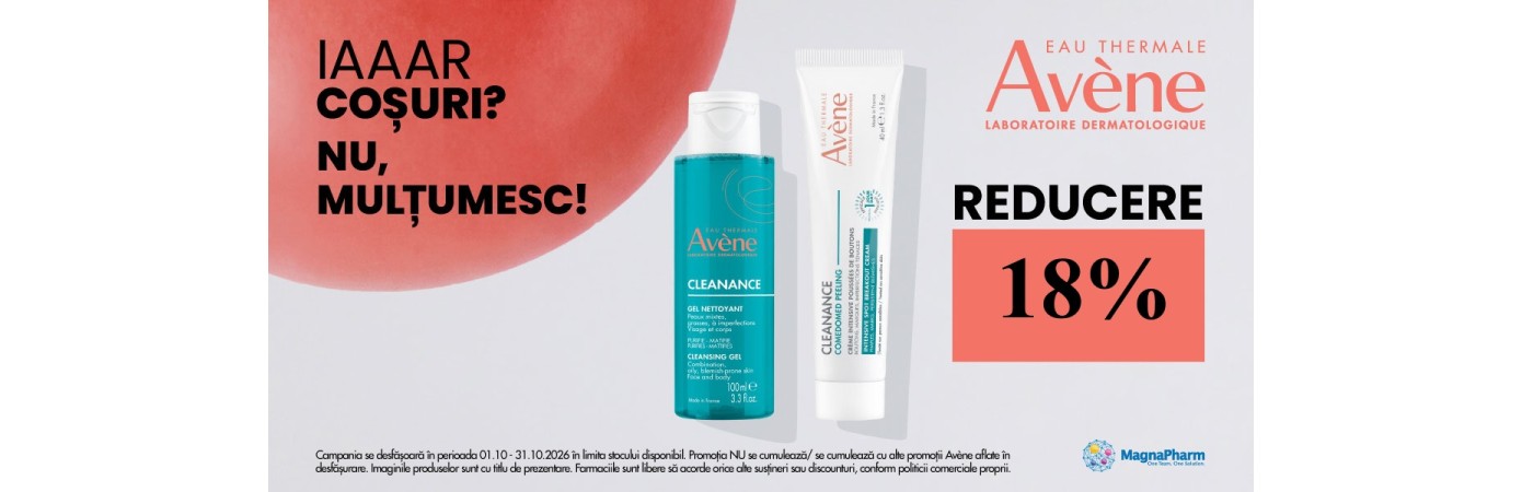 AVENE CLEANANCE 18%