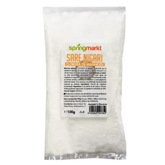 Sare Nigari, Clorura de Magneziu, 100 grame, Springmarkt