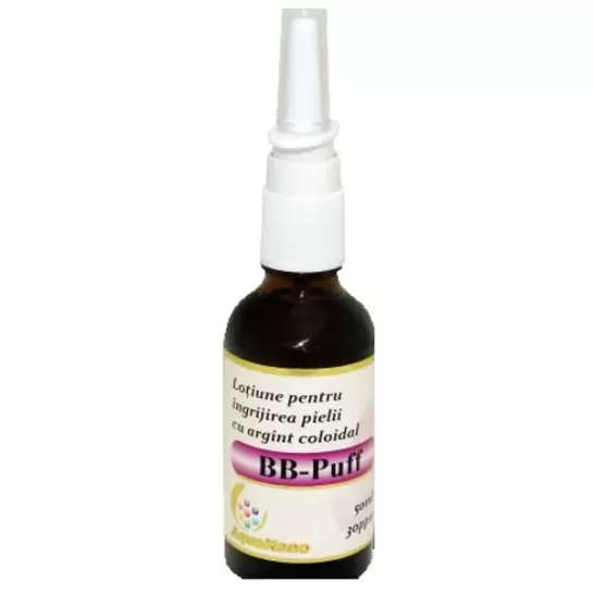 Spray nazal BB-Puff cu argint coloidal 30ppm 50ml, Aghoras