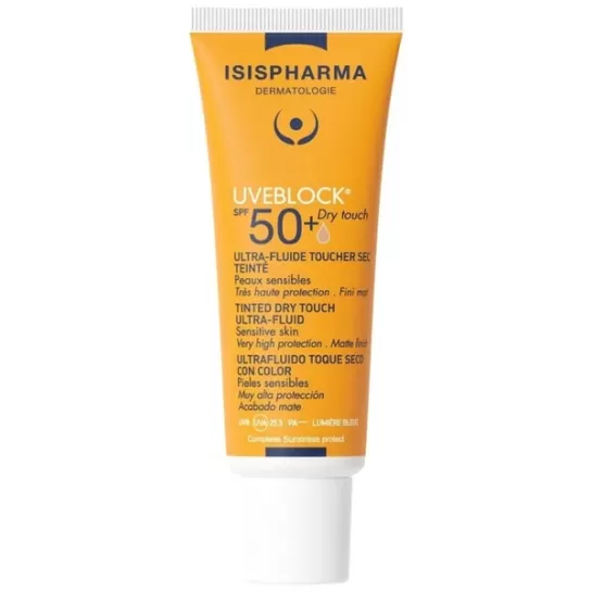 Uveblock 50+ Fluid nuantator Medium, cu protectie solara, 40ml, Isis Pharma