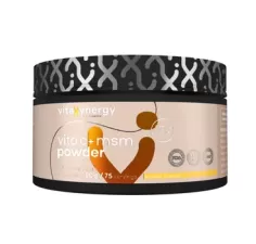Vitamina C + MSM pudra cu aroma de lamaie, 150g, Vitaxynergy