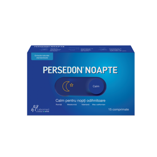 PERSEDON NOAPTE, 15 comprimate, Labormed