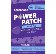Benzacare Power Patch Fast Fix, Plasturi anti-acnee, 36 bucati