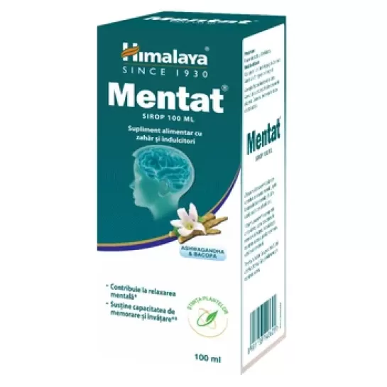 Mentat sirop, 100 ml, Himalaya
