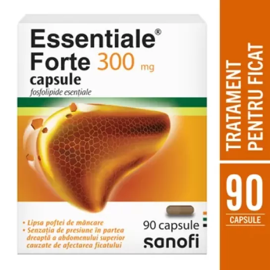Essentiale Forte, 300mg, 90 capsule, Opella