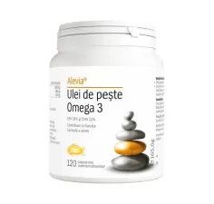 Ulei de pește Omega 3 120 capsule moi, Alevia