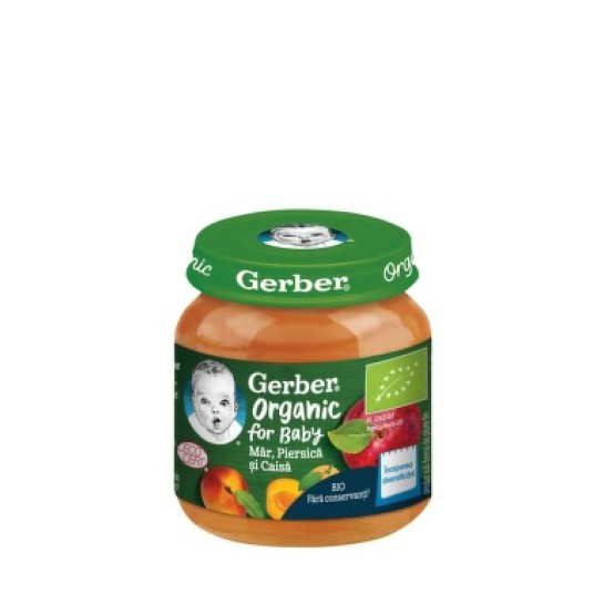 Nestle gerber mar, piersica si caisa 125g