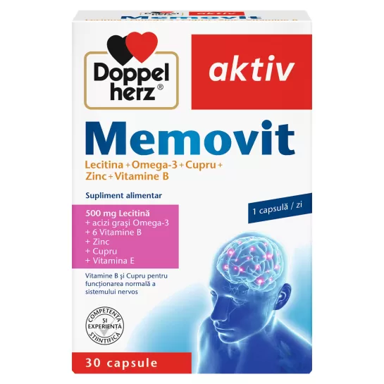 Doppelherz Aktiv Memovit, 30 capsule