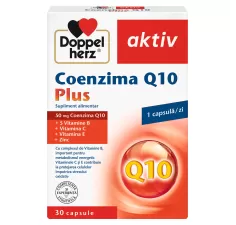 Doppelherz Aktiv Coenzima Q10 Plus, 30 capsule