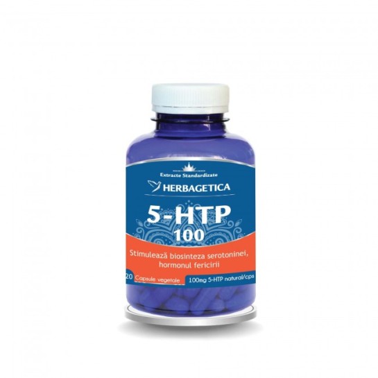 5 HTP 100 120 capsule, Herbagetica
