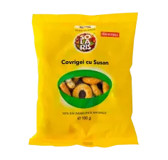 Covrigei faina integrala si susan 100gr, Solaris