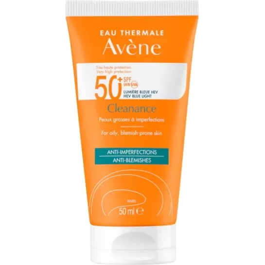 Avene sun50+ Cleanance triasorb, Crema cu protectie solara, 50ml
