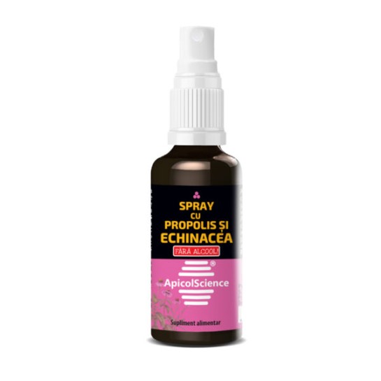 Spray cu propolis si echinaceea 50ml, Apicolscience