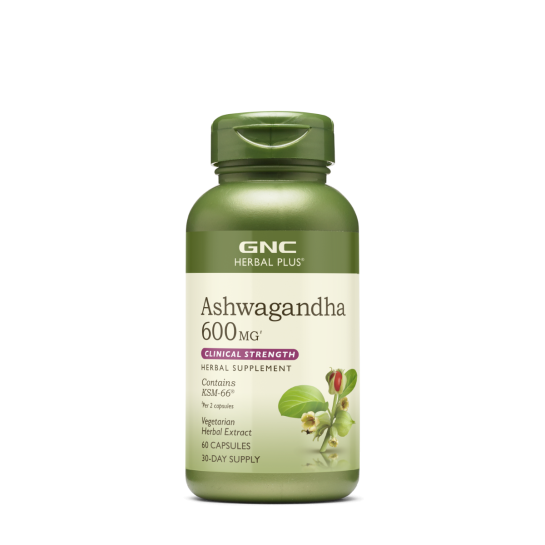 Ashwagandha extract 600 mg 60 capsule, GNC