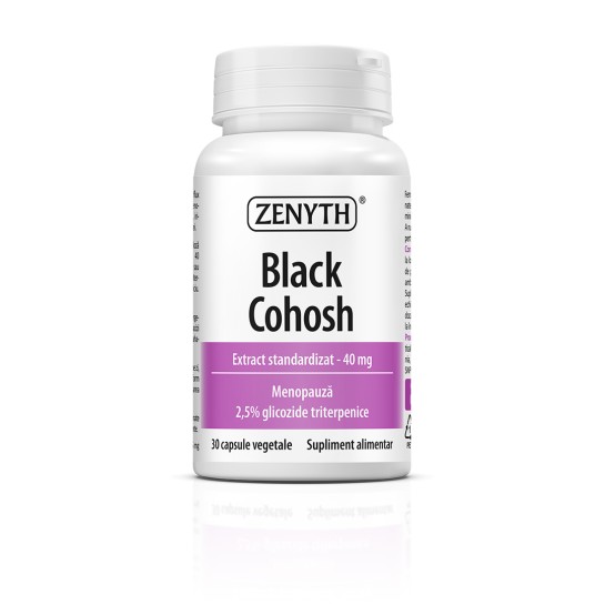 Black Cohosh 40 mg, 30 capsule, Zenyth