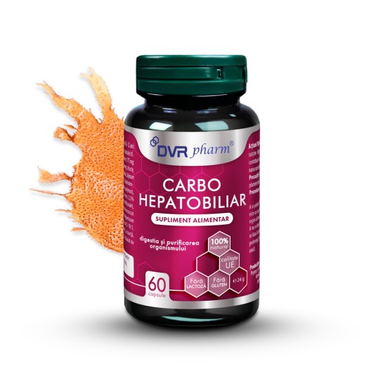 Carbo Hepatobiliar, 60 capsule, Dvr Pharm
