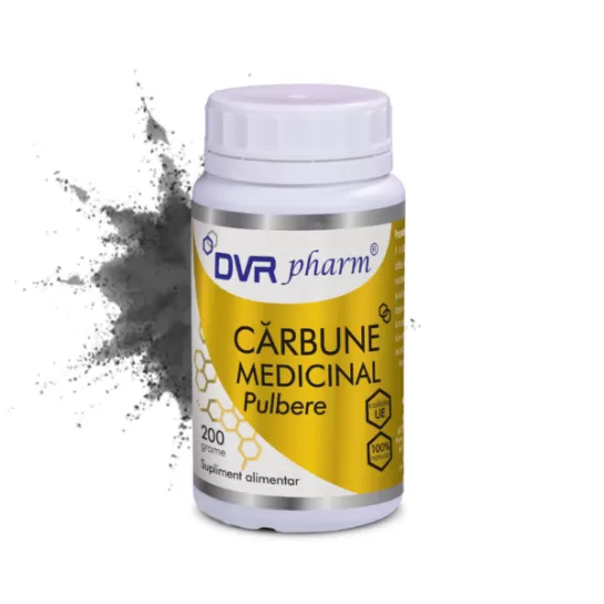 Carbune medicinal, pulbere 200grame, DVR Pharm