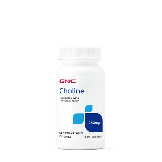 Choline 250mg, 100 tablete, GNC