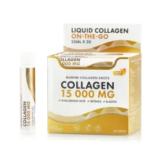 Collagen marin 15000mg lichid hidrolizat 20 fiole buvabile, Swedich Nutra