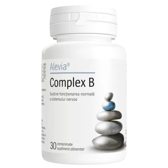 Complex B, 30 comprimate, Alevia