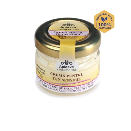 Crema ten sensibil 30 ml, Apidava