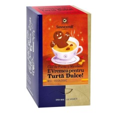 Ceai E Vremea pentru Turtă Dulce 18 plic, Sonnentor
