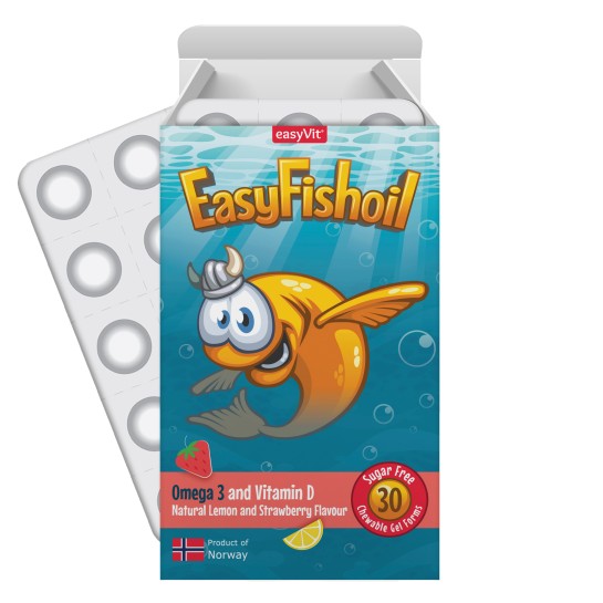 Easyfishoil 30 comprimate masticabile, Ropharma