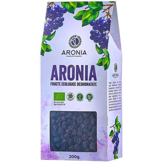 Fructe uscate de aronia Eco 200g, Aronia Charlottenburg