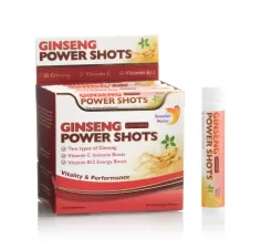 Ginseng Power Shots,  20 fiole, Swedish Nutra