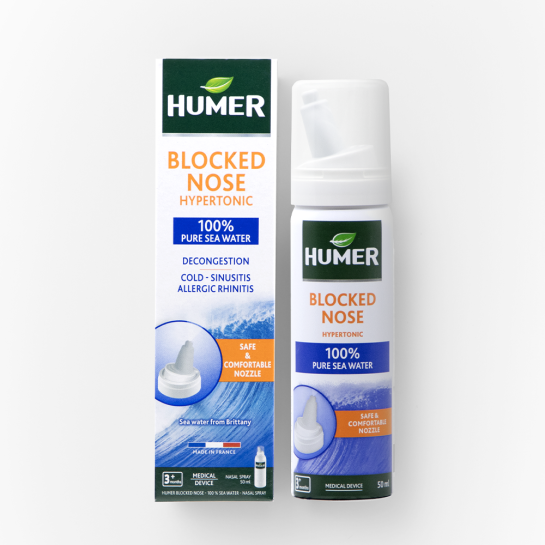 Humer Decongestionant Nazal 100% Apă de Mare pentru Adulţi / Copii