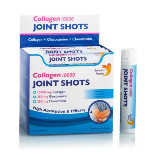 Joint shots - colagen 10000mg, 30 fiole, Swedish Nutra