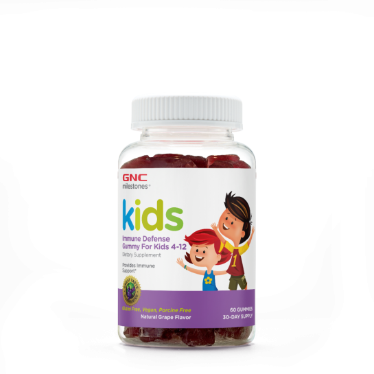 Kids immune defense 4-12 ani, 60 Jeleuri, GNC