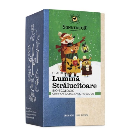 Ceai Lumină Strălucitoare 18plic, Sonnentor