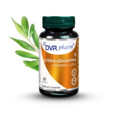 Luteina + Zeaxantina + Vitamina c + Zinc, 60 capsule, DVR Pharma