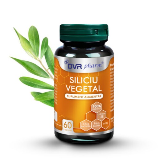 Siliciu Vegetal 60 capsule, DVR Pharm