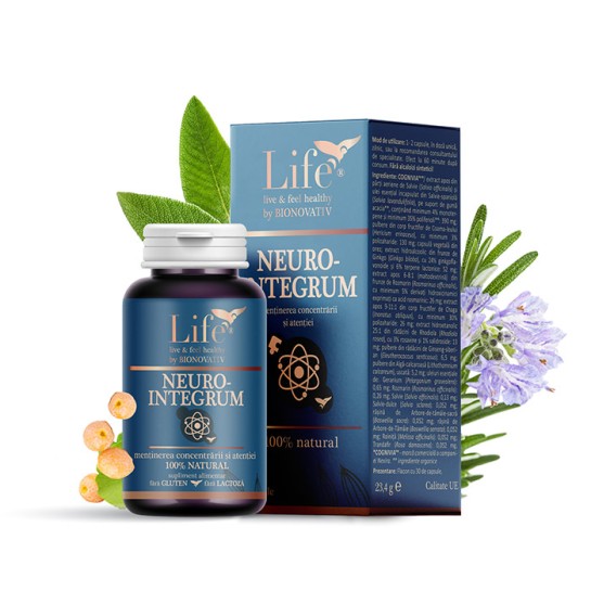 Neuro-integrum, 30 capsule, Life, Bionovativ