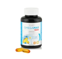 Omegamar 1500 mg cu Omega 3 DHA + EPA 1200 mg,60 gelule, Marnys