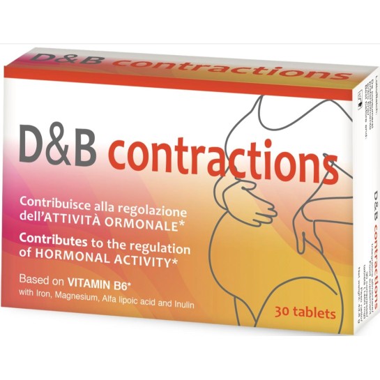 D&B Contractions, 30 tablete, Gricar
