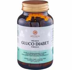 Premium Gluco Diabet Formula, 120 capsule, Aronia Charlottenburg