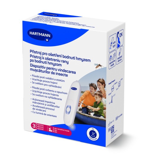 Insect bite healer, Dispozitiv pentru Vindecarea Muscaturilor sau Intepaturilor de Insecte, Hartmann