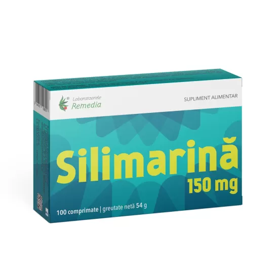 Silimarină 150mg, 100 comprimate, Remedia